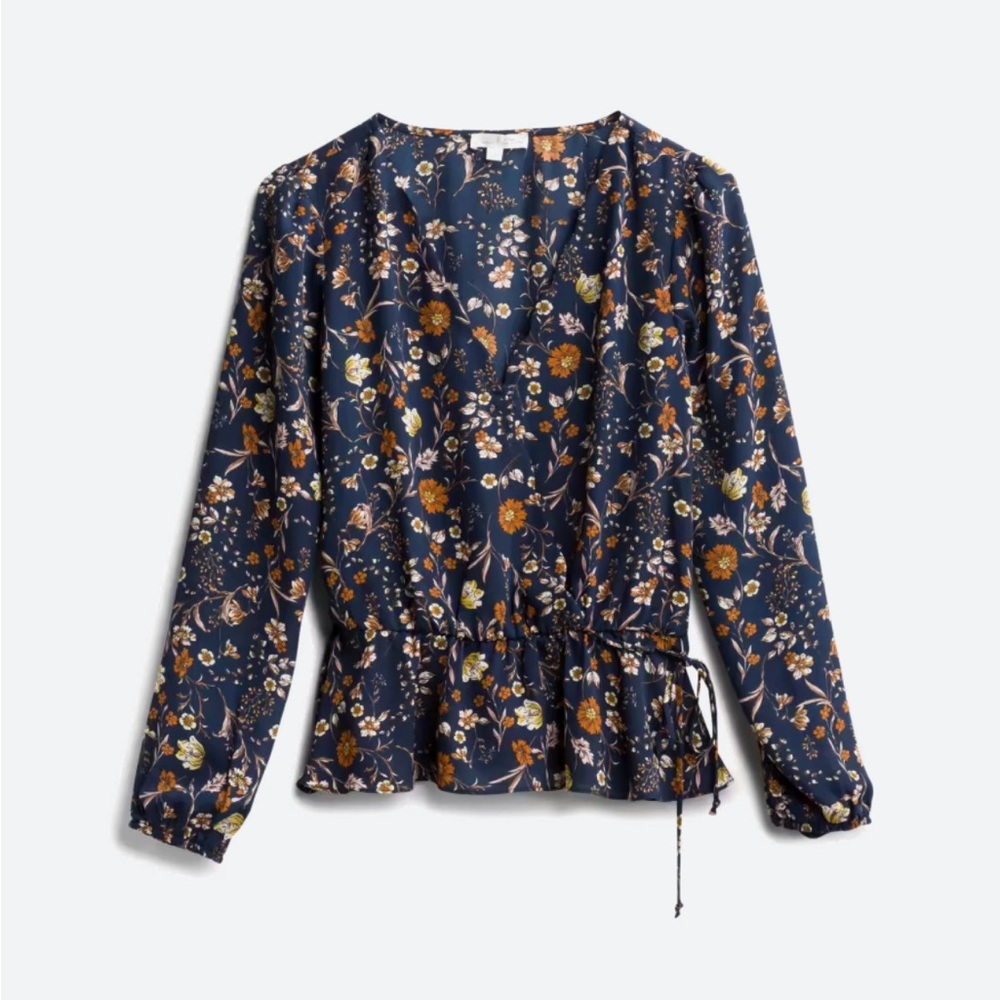 Wrap blouse